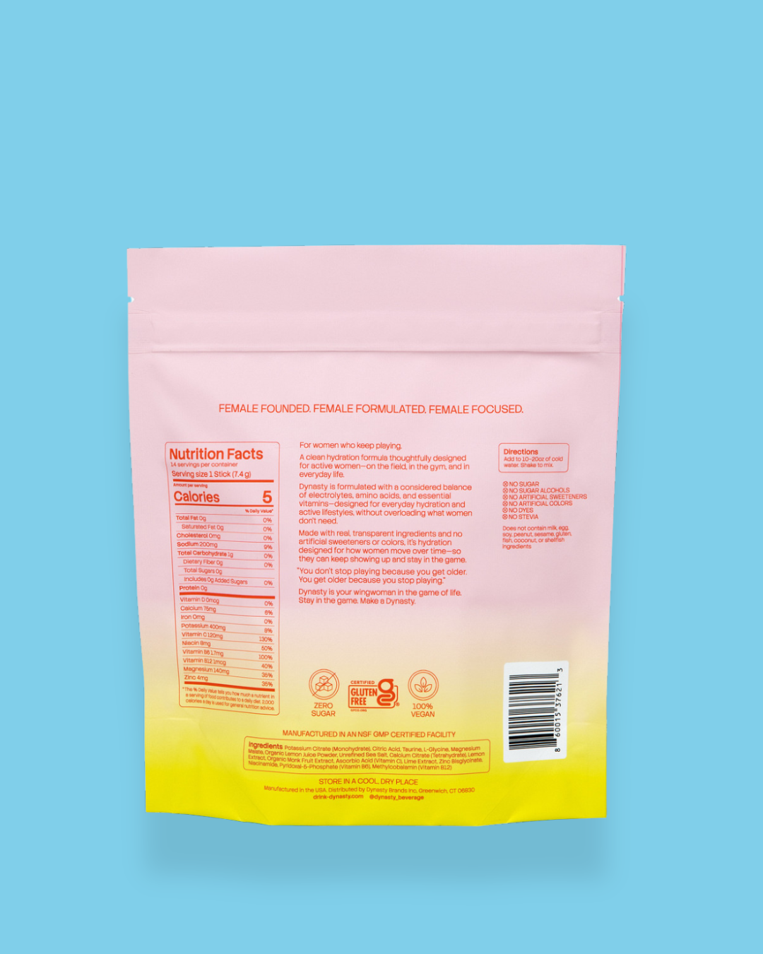Hydrating Electrolyte Mix Built for Women